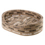 Лежак Ferplast Dandy C 80 Brown Cities для собак и кошек, 80×55×28 см