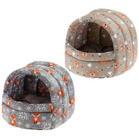 Домик Ferplast Alveo 35 House Teddy-Fox полукруглый для кошек, 36×35×29 см Домик Ferplast Alveo 35 House Teddy-Fox полукруглый для кошек, 36×35×29 см