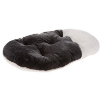 Меховая подушка Ferplast Relax 45/2 Soft Black для кошек и собак, чёрная, 43×30 см Меховая подушка Ferplast Relax 45/2 Soft Black для кошек и собак, чёрная, 43×30 см