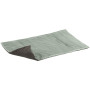 Двухгранная бархатная подстилка Ferplast Baron 80 Blanket Green-Grey для кошек и собак, 80×50 см