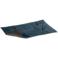 Двухгранная бархатная подстилка Ferplast Baron 95 Blanket Blue-Grey для кошек и собак, 95×60 см Двухгранная бархатная подстилка Ferplast Baron 95 Blanket Blue-Grey для кошек и собак, 95×60 см