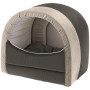 Бархатный дом Ferplast Majesty 20 House Grey-Beige для кошек, 20×32×29 см