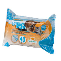 Genico Fresh 40 Marine очищаючі серветки для собак і кішок, 20x30 см Genico Fresh 40 Marine очищаючі серветки для собак і кішок, 20x30 см