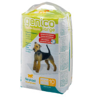 Пеленки Genico Large для собак 60x90 см, 10 шт Пеленки Genico Large для собак 60x90 см, 10 шт