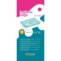 Гигиенические пакеты FPI 5361 Hygienic Bags Medium для туалетов, 42x30 см Гигиенические пакеты FPI 5361 Hygienic Bags Medium для туалетов, 42x30 см