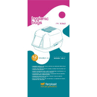 Гігієнічні пакети FPI 5362 Hygienic Bags Large для котячих туалетів, 50x38,5 см Гігієнічні пакети FPI 5362 Hygienic Bags Large для котячих туалетів, 50x38,5 см