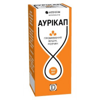 Розчин Arterium Аурікап для чищення вух у собак і котів, 100 мл Розчин Arterium Аурікап для чищення вух у собак і котів, 100 мл