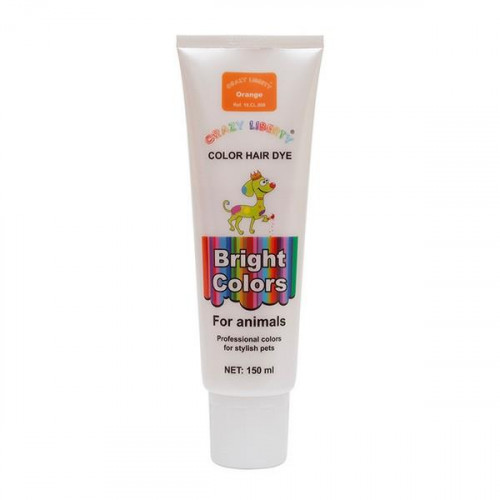 Фарба для вовни Crazy Liberty Color Hair Dye 150 мл. Orange.