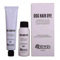 Фарба і окислювач для тварин Opawz Dog Hair Dye Super Black 2х60мл Фарба і окислювач для тварин Opawz Dog Hair Dye Super Black 2х60мл