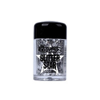 Порошок-блискітки для вовни Opawz з зірками Glitter Star Silver 3мл Порошок-блискітки для вовни Opawz з зірками Glitter Star Silver 3мл