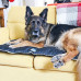 Водоотталкивающая подушка Ferplast Jolly 100 Cushion Black для собак, чорна, 98×65 см