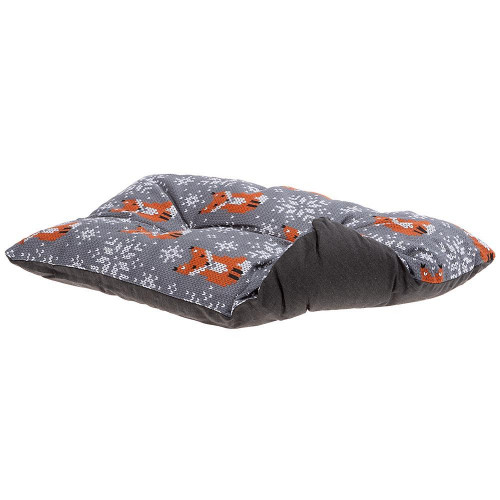 Лежак Ferplast Coccolo 60 Teddy-Fox для собак і котів, 66×50×20 см