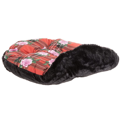 М'який лежак Ferplast Dandy 80 Rose для собак і котів, 80×55×20 см