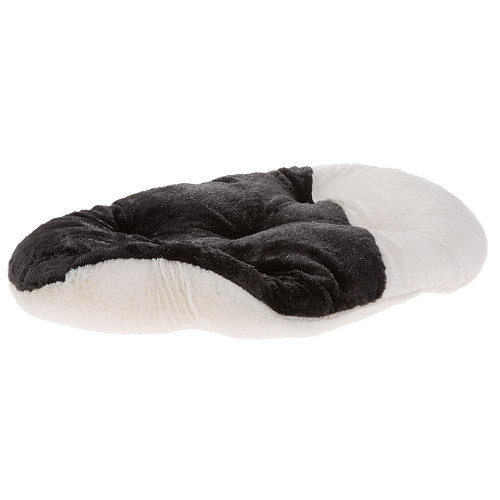 Хутряна подушка Ferplast Relax 65/6 Soft Black для котів і собак, чорна, 65×42 см