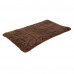 Двосторонній хутряний килим Ferplast Nanna 85 Soft Blanket Brown для собак і котів, коричневий, 65×50 см