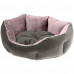 Оксамитовий диван Ferplast Queen 50 Pruple-Grey для котів і собак, 50×40×18 см