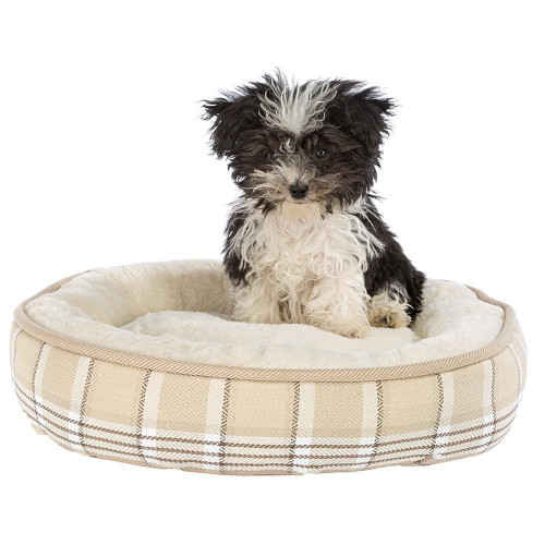 Матрац Ferplast Lagoon 60 Green Dogbed з екологічно чистого хутра для собак і котів, 60×12 см