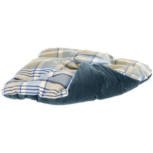 Будиночок, що трансформується в лежак Ferplast Edinburgh House Blue для котів, 44×44×33 см