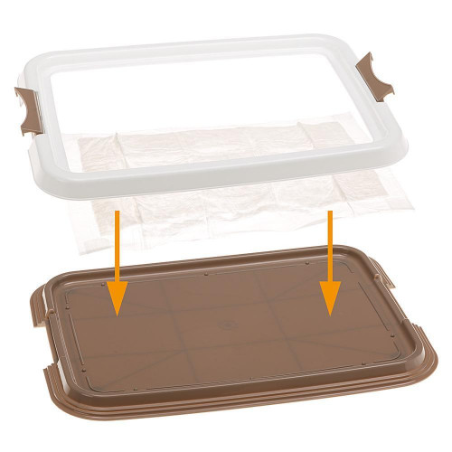 Лоток Hygienic Pad Tray Medium для гигиеничеких пеленок, 60x60x4,5 см