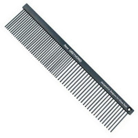 Расческа для собак Show Tech Greyhond Anti-Static Comb Black 19 см. Расческа для собак Show Tech Greyhond Anti-Static Comb Black 19 см.