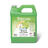 Кондиционер Tropiclean Lime and Cocoa Butter 1:10 разглаживающий 3,78 л.