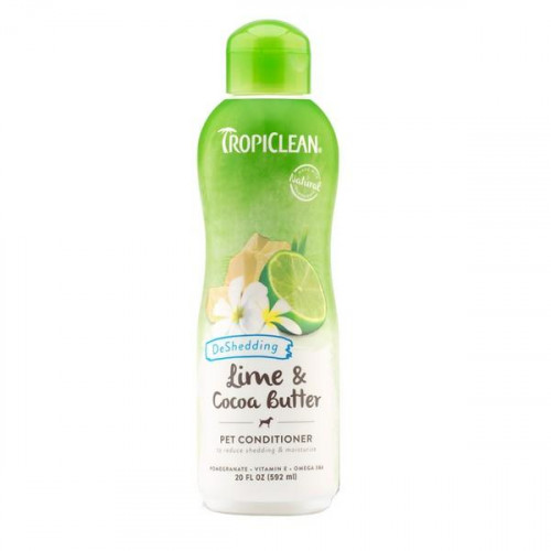 Кондиціонер Tropiclean Lime and Cocoa Butter розгладжує 592 мл.