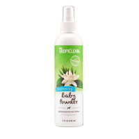 Спрей-парфюм Tropiclean Baby Powder для щенков с антистатиком 236 мл. Спрей-парфюм Tropiclean Baby Powder для щенков с антистатиком 236 мл.