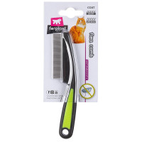 Ferplast GRO 5790 расческа для кошек с зубьями из хрома, 20x1,6x4 см