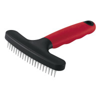 Ferplast GRO 5846 расческа для собак, 14,8x11,4x3 см Ferplast GRO 5846 расческа для собак, 14,8x11,4x3 см