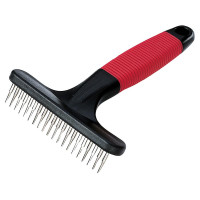 Ferplast GRO 5872 гребінець для кішок з обертовими зубами, 15,5x11x3,3 см Ferplast GRO 5872 гребінець для кішок з обертовими зубами, 15,5x11x3,3 см