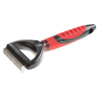 Ferplast GRO 5971 Medium распутывающие грабли с лезвиями из нержавеющей стали, 18,1x7,4x2,6 см Ferplast GRO 5971 Medium распутывающие грабли с лезвиями из нержавеющей стали, 18,1x7,4x2,6 см