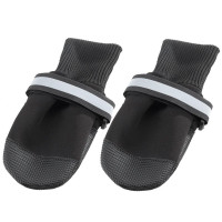 Защитная обувь Ferplast Protective Shoes Black для собак, размер S, черная, 6×7×8 см Защитная обувь Ferplast Protective Shoes Black для собак, размер S, черная, 6×7×8 см