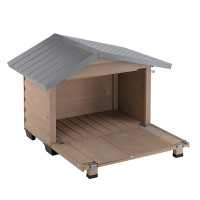 Деревянная будка Ferplast Canada 4 для собак, 110x69,5x78 см Деревянная будка Ferplast Canada 4 для собак, 110x69,5x78 см