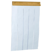 Шторка для будки Ferplast Door For Kennel Domus Medium, прозора, 27,5х42 см Шторка для будки Ferplast Door For Kennel Domus Medium, прозора, 27,5х42 см