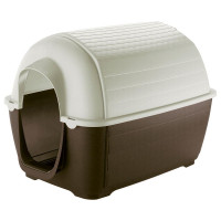Пластиковая будка Ferplast Kenny 07 Plastic Kennel для собак в форме иглу, 80x111,6x80 см Пластиковая будка Ferplast Kenny 07 Plastic Kennel для собак в форме иглу, 80x111,6x80 см
