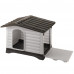 Пластикова будка Ferplast Dogvilla 11 з відкривається бічною панеллю, 111x84x79 см