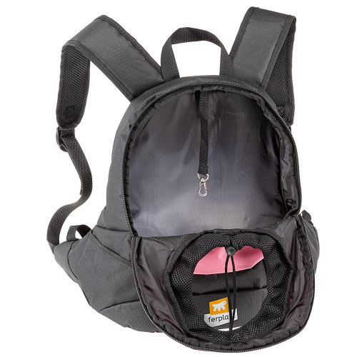 Рюкзак-переноска Ferplast Kangoo Small Pink Backpack для мелких собак, розовая, 37×16×36.5 см