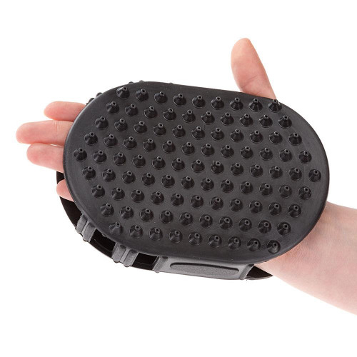 Ferplast GRO 5933 двусторонняя резиновая перчатка для груминга кошек и собак, 11x15x3,5 см