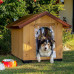 Шторка для будки Ferplast Door For Kennel Domus Medium, прозрачная, 27,5х42 см