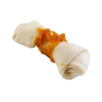 Жевательные косточки Ferplast GoodBite Fun 4904 Bone для собак из сыромятной кожи с курицей, 11,5x4,5x3 Жевательные косточки Ferplast GoodBite Fun 4904 Bone для собак из сыромятной кожи с курицей, 11,5x4,5x3