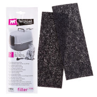 Ferplast L135 Filter For Toilette запасний вугільний фільтр для котячих туалетів Ferplast L135 Filter For Toilette запасний вугільний фільтр для котячих туалетів