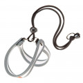 Ferplast Agila 1 Harness White ергономічна шлейки для собак з еластичним шнуром, 26x38 см