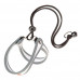 Ferplast Agila 1 Harness White ергономічна шлейки для собак з еластичним шнуром, 26x38 см