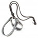 Ferplast Agila 2 Harness Black ергономічна шлейки для собак з еластичним шнуром, 32x50 см