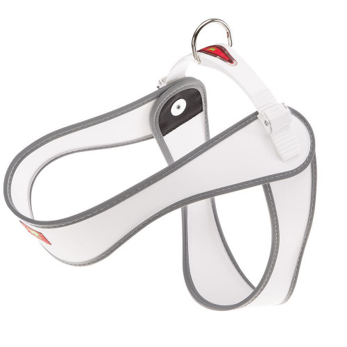 Ferplast Agila 5 Harness White ергономічна шлейки для собак з системою мікрорегулюванням, 50x58 см