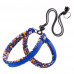 Ferplast Agila Fantasy 4 Blue ергономічна шлейки для собак з м'якою підкладкою і еластичним шнуром, 44x52 см