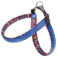 Ferplast Agila Fantasy 5 Blue ергономічна шлейки для собак з м'якою підкладкою і еластичним шнуром, 50x58 см Ferplast Agila Fantasy 5 Blue ергономічна шлейки для собак з м'якою підкладкою і еластичним шнуром, 50x58 см