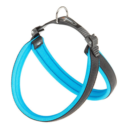 Ергономічна шлейки Ferplast Agila Fluo 5 Blue для собак, 50x58 см