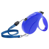 Поводок-рулетка для собак до 25 кг Ferplast Amigo Easy M Cord Blue cо шнуром, синий, 5 м Поводок-рулетка для собак до 25 кг Ferplast Amigo Easy M Cord Blue cо шнуром, синий, 5 м