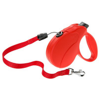 Поводок-рулетка для собак до 15 кг Ferplast Amigo Easy S Cord Rosso cо шнуром, красный, 5 м Поводок-рулетка для собак до 15 кг Ferplast Amigo Easy S Cord Rosso cо шнуром, красный, 5 м